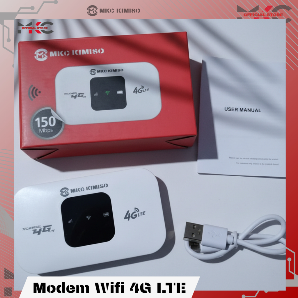 MKC - Mifi Modem Wifi 4G LTE Operator Telkomsel