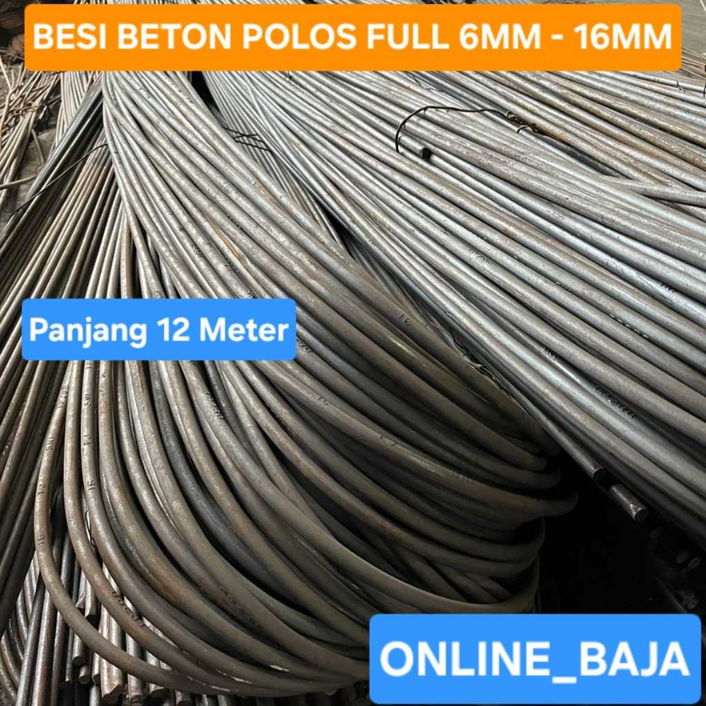 Jual Besi 8 Mm Panjang 12 Meter Terlengkap & Harga Terbaru Agustus 2026 ...