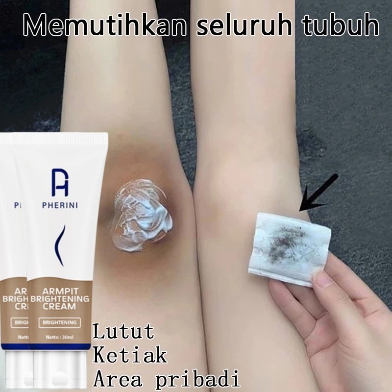 Jual PHERINI Axillary Cream Underarm Armpit Brightening Cream Pemutih ...