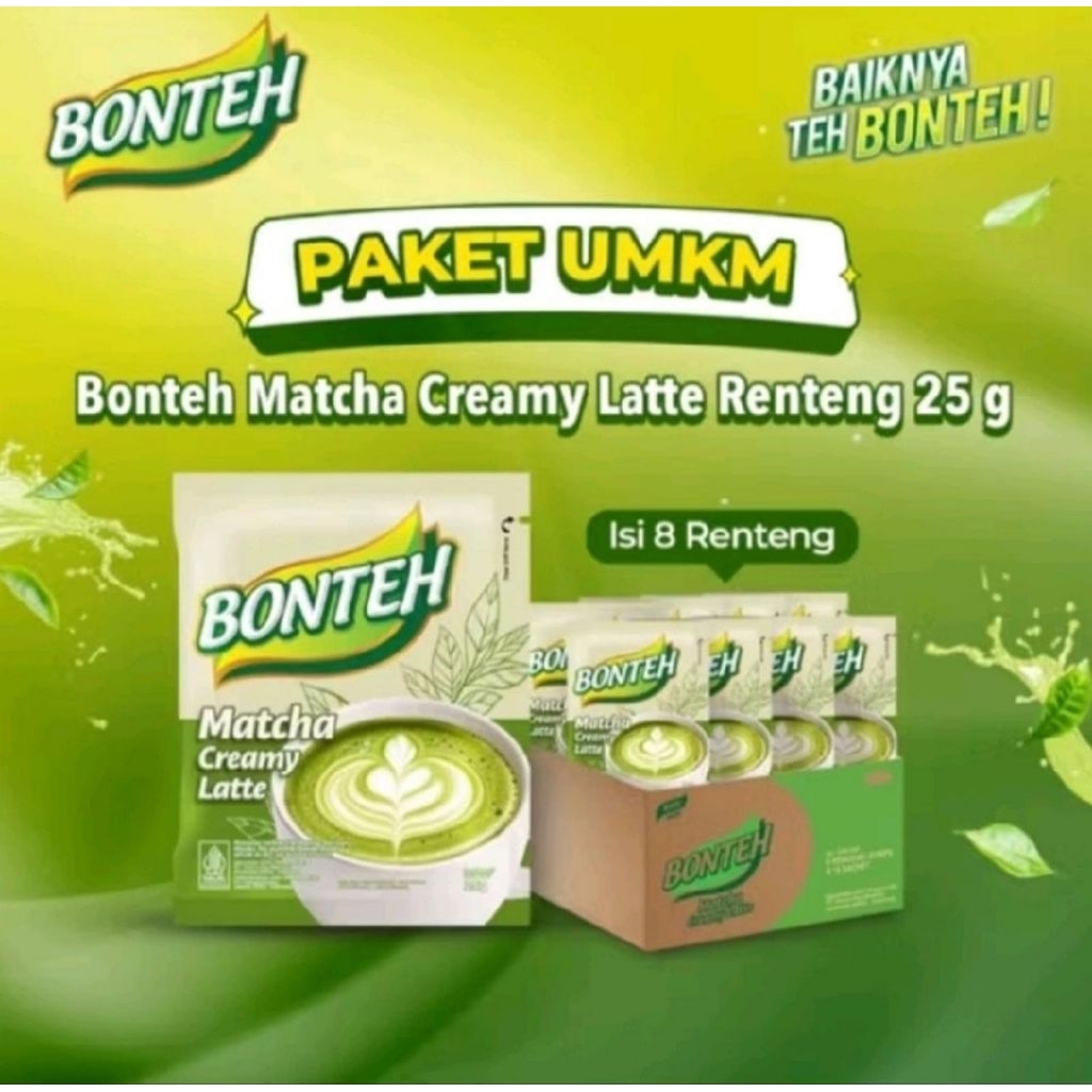 Jual 1 Dus Bonteh Matcha & Teh Tarik By Kapal Api | Shopee Indonesia