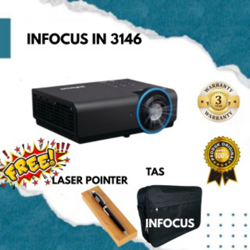 Jual PROYECTOR INFOCUS IN 3146 ORIGINAL PRODUCT | Shopee Indonesia