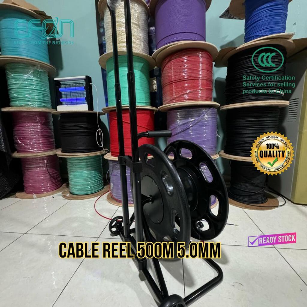 Jual Kabel Roll gulungan kabel model trolley untuk kapasitas 500 Meter ...