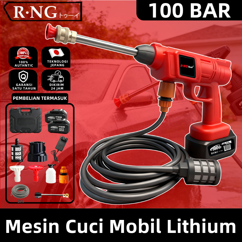 Jual dibuat di Jepang 100 Bar 598V alat cuci motor dan mobil alat cuci ...