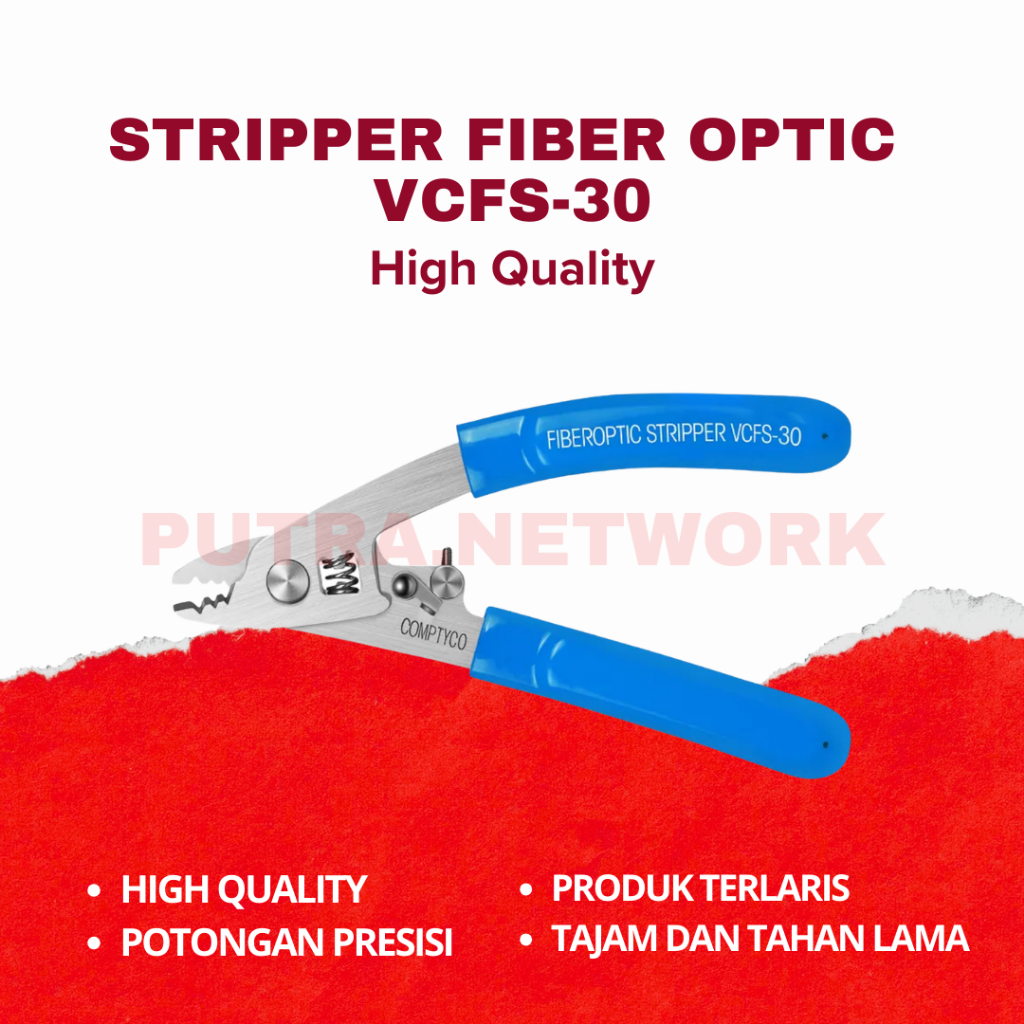 Jual CFS-3 Stripper Fiber Optik 3 Hole Stripper Tools FO Fiber Optik ...