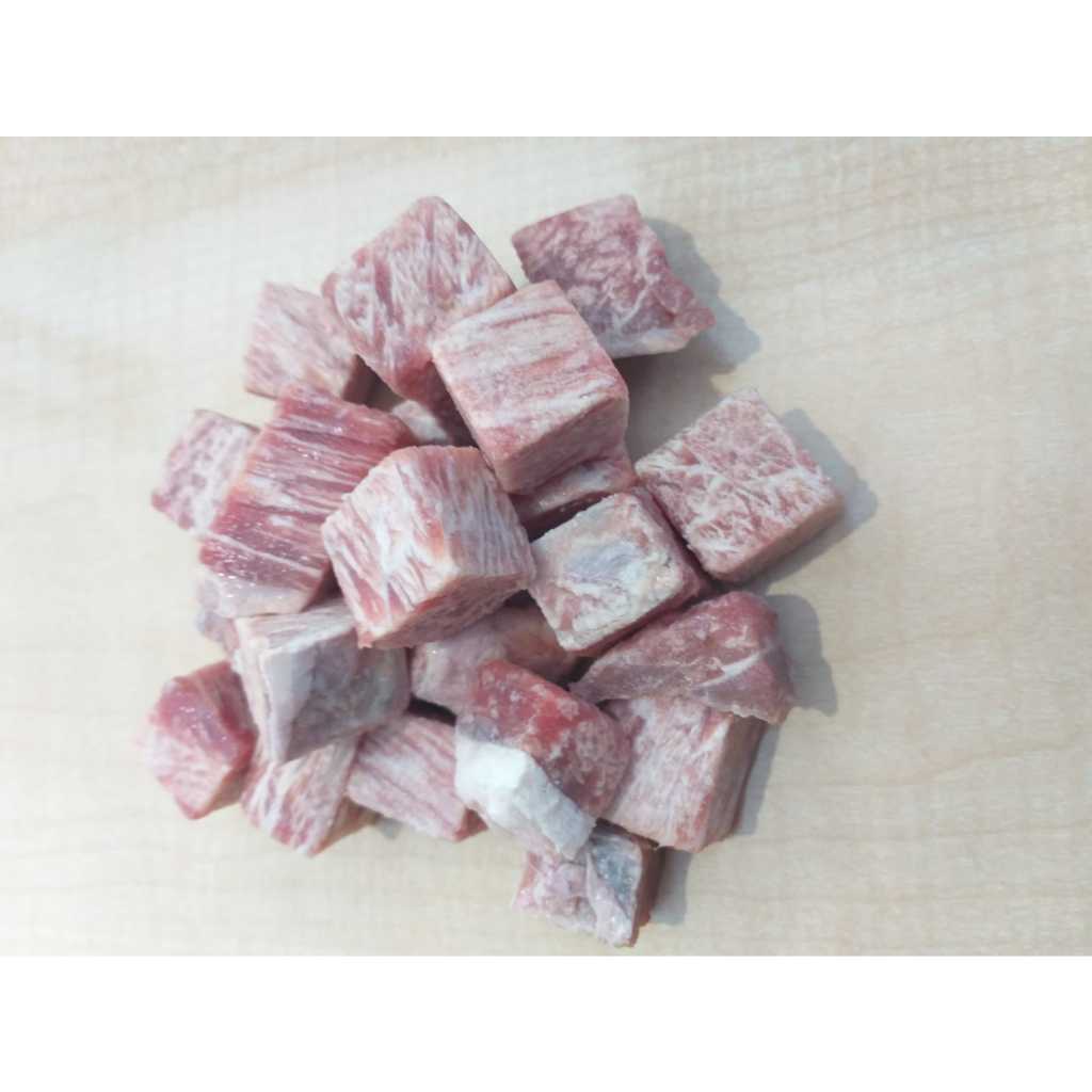 Jual saikoro beef / wagyu cube / saikoro wagyu / meltique / mltique ...