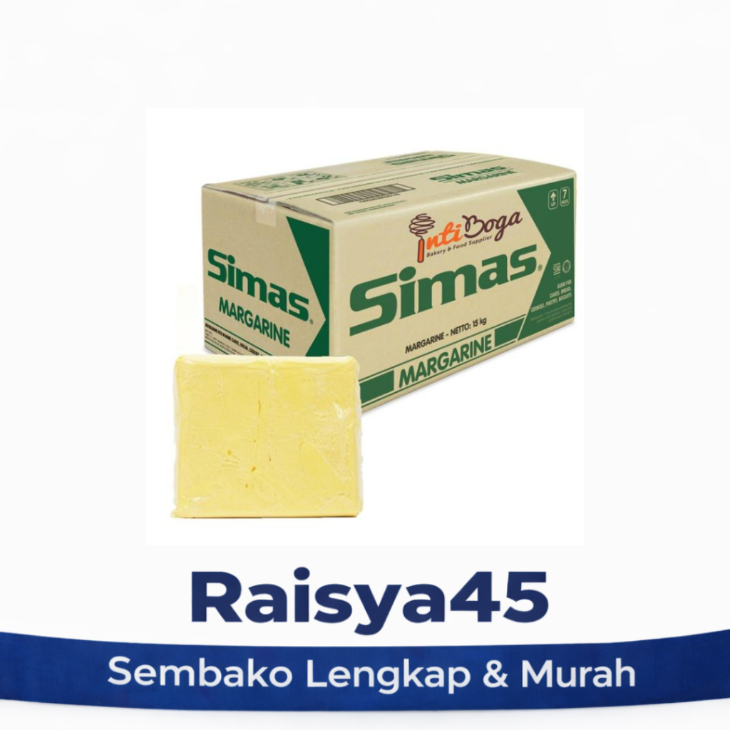 Jual Simas Margarin 500g 1 Kg – Margarine 1Kg, Warna Kuning, Rasa Manis ...