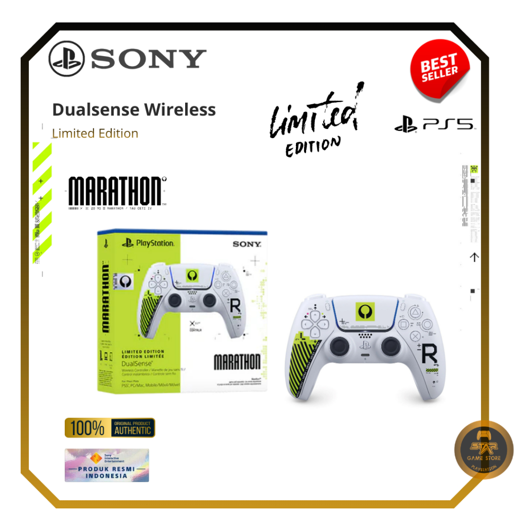Jual PS5 Dualsense Wireless Controller Marathon Limited Edition ...