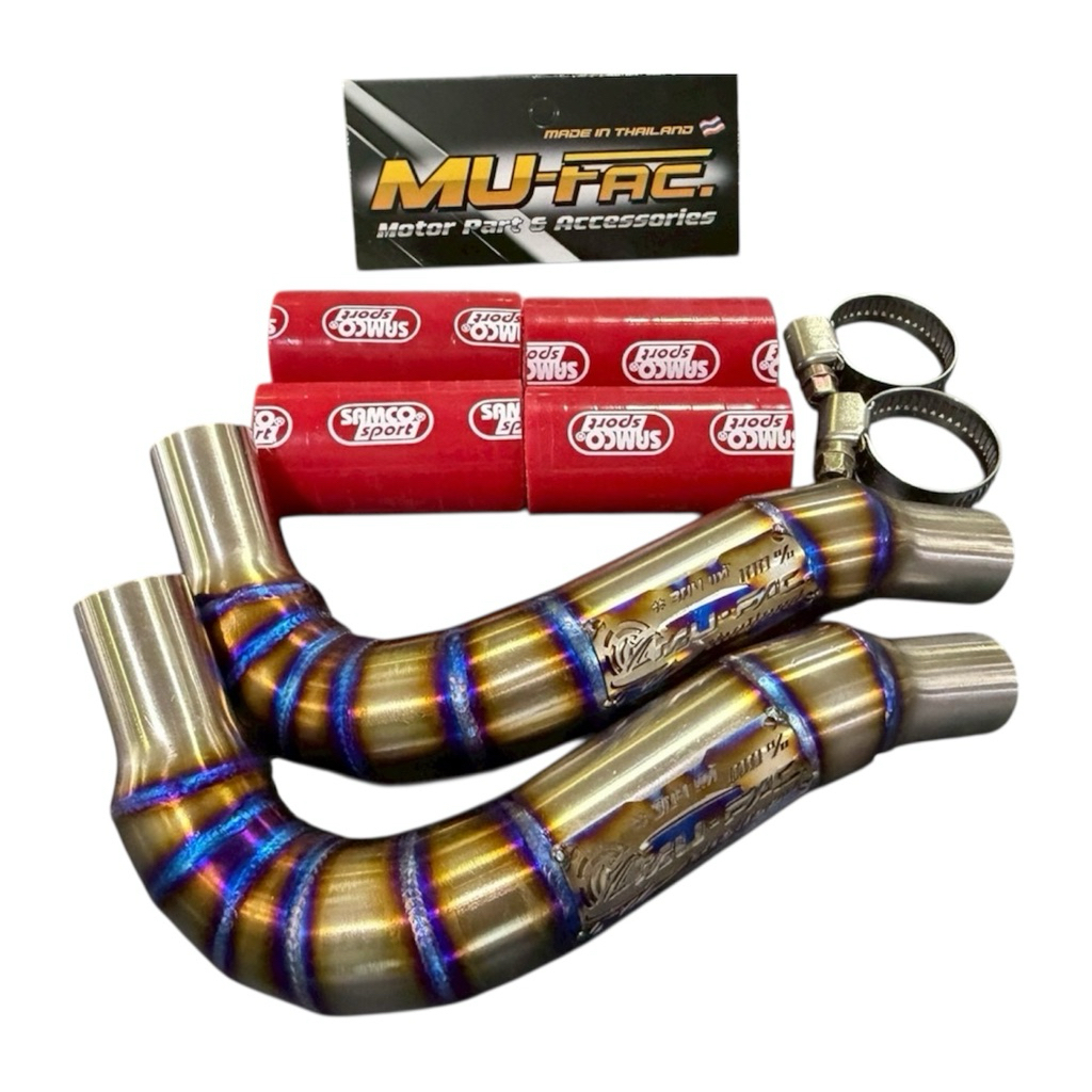 Jual Pipa Radiator Titanium Burn Xmax Mu-Fac Original | Shopee Indonesia