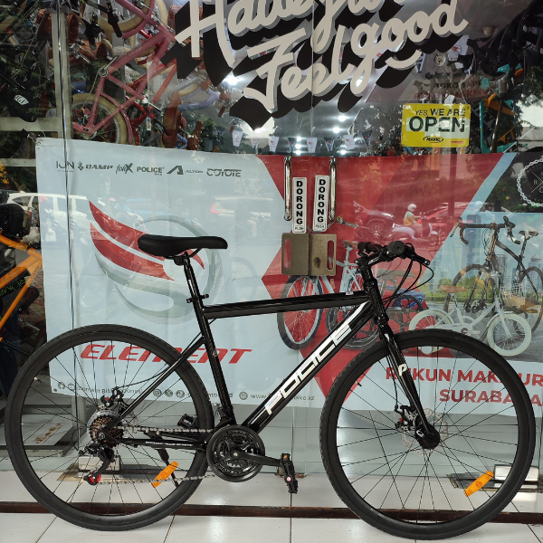 Jual Element POLICE TORONTO EFG Hybrid Bike 700c With Shimano Tourney ...