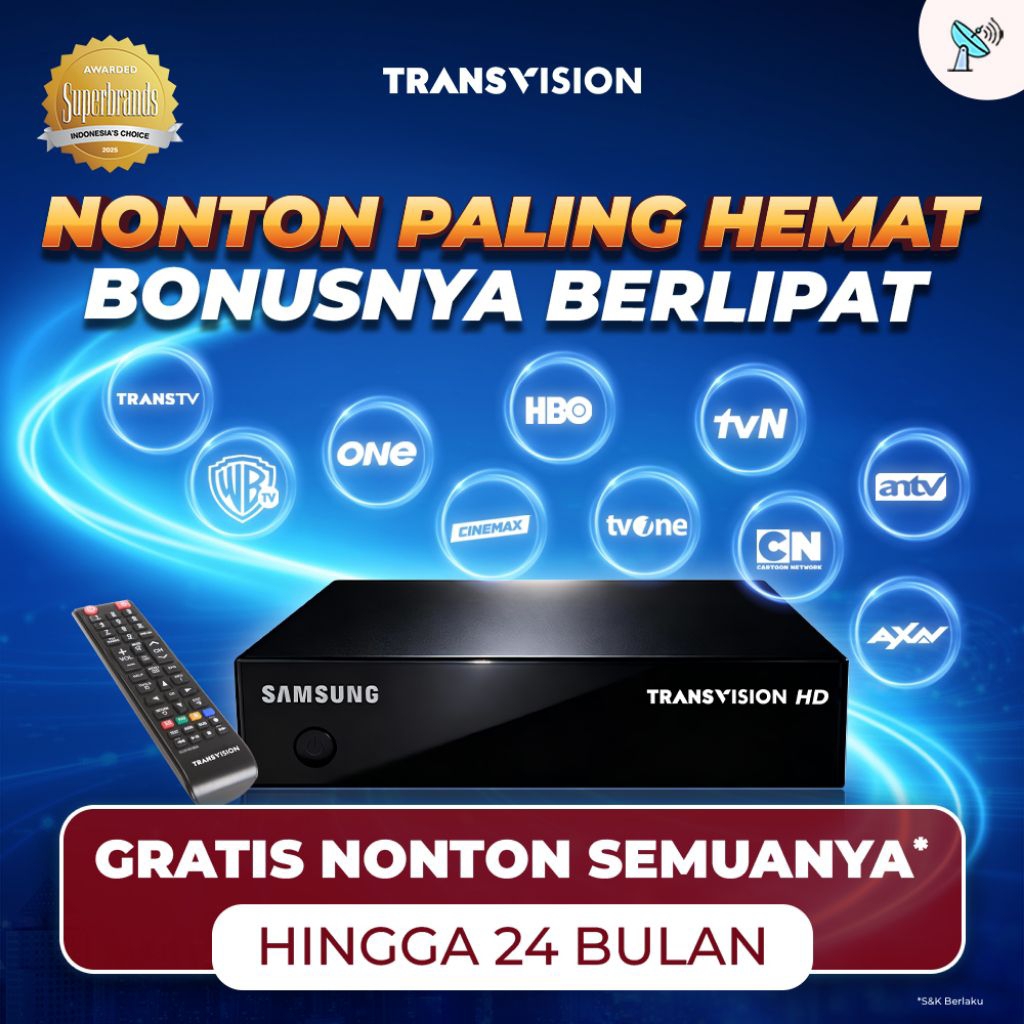 Jual STB Receiver TV Transvision DTH Nusantara - FREE NONTON PIALA ...