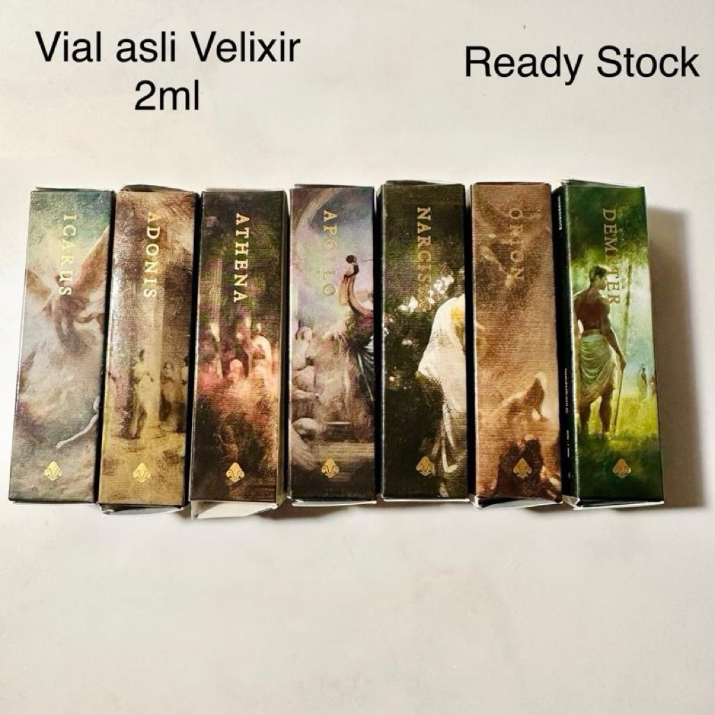 Jual Velixir Vial Tester original asli 2ML (semua varian) Icarus Hera ...