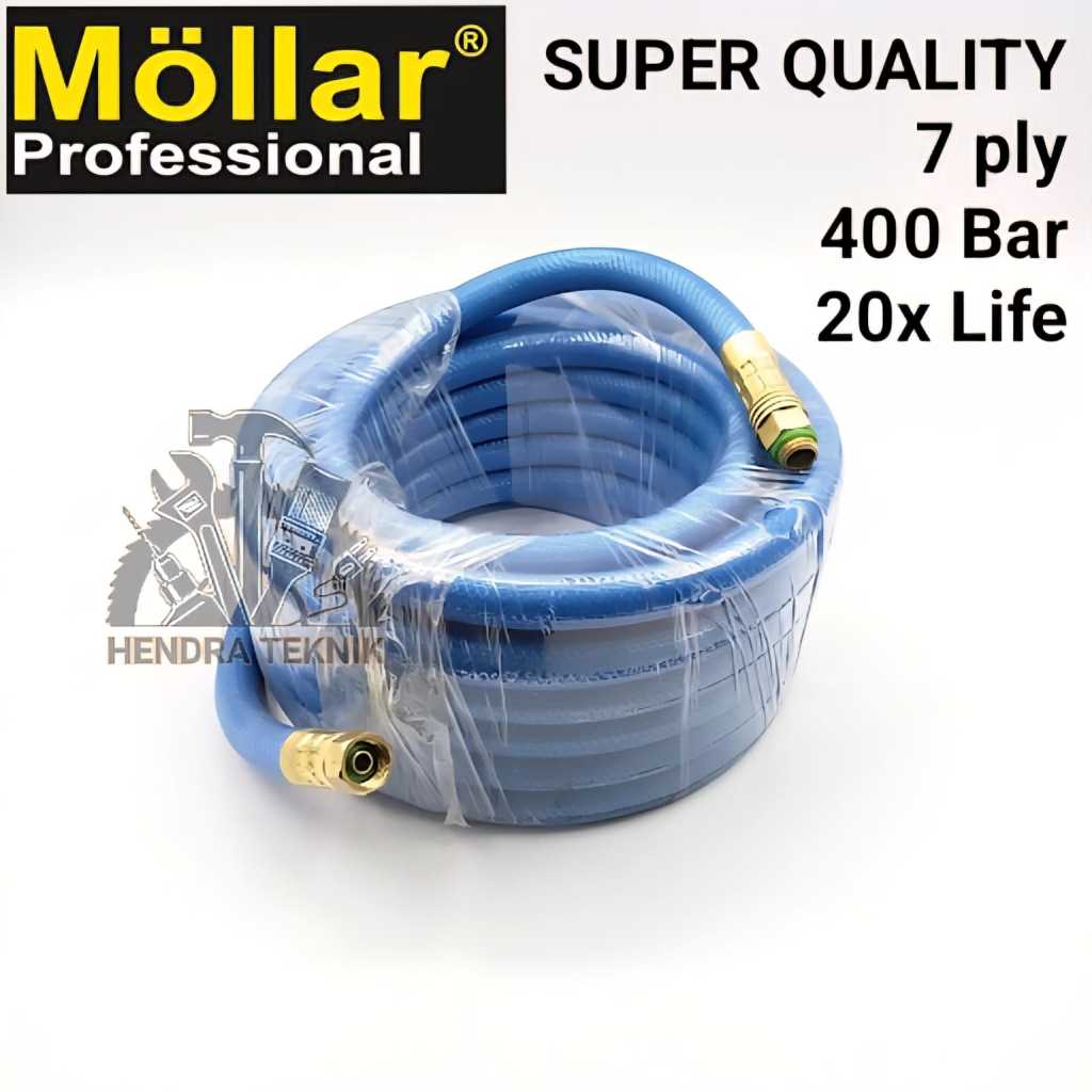 Jual Selang Kompresor Mollar 10M 400 Bar High Pressure - Selang Angin ...