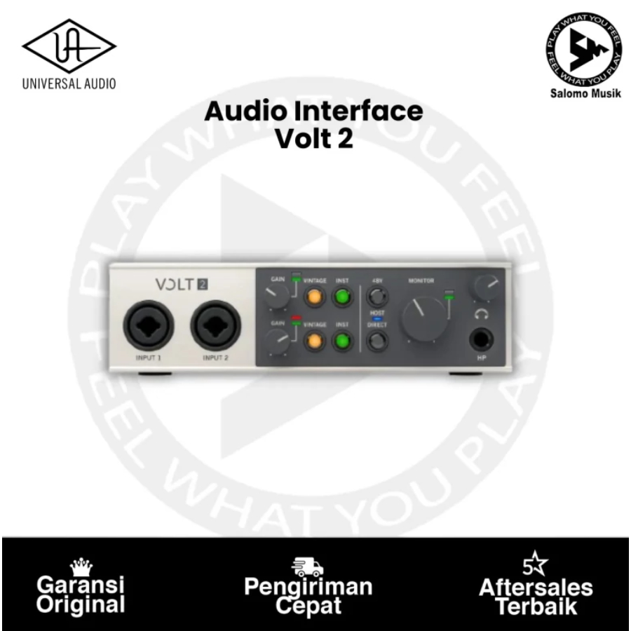 Jual Universal Audio Volt 2 USB Audio Interface Original | Shopee Indonesia