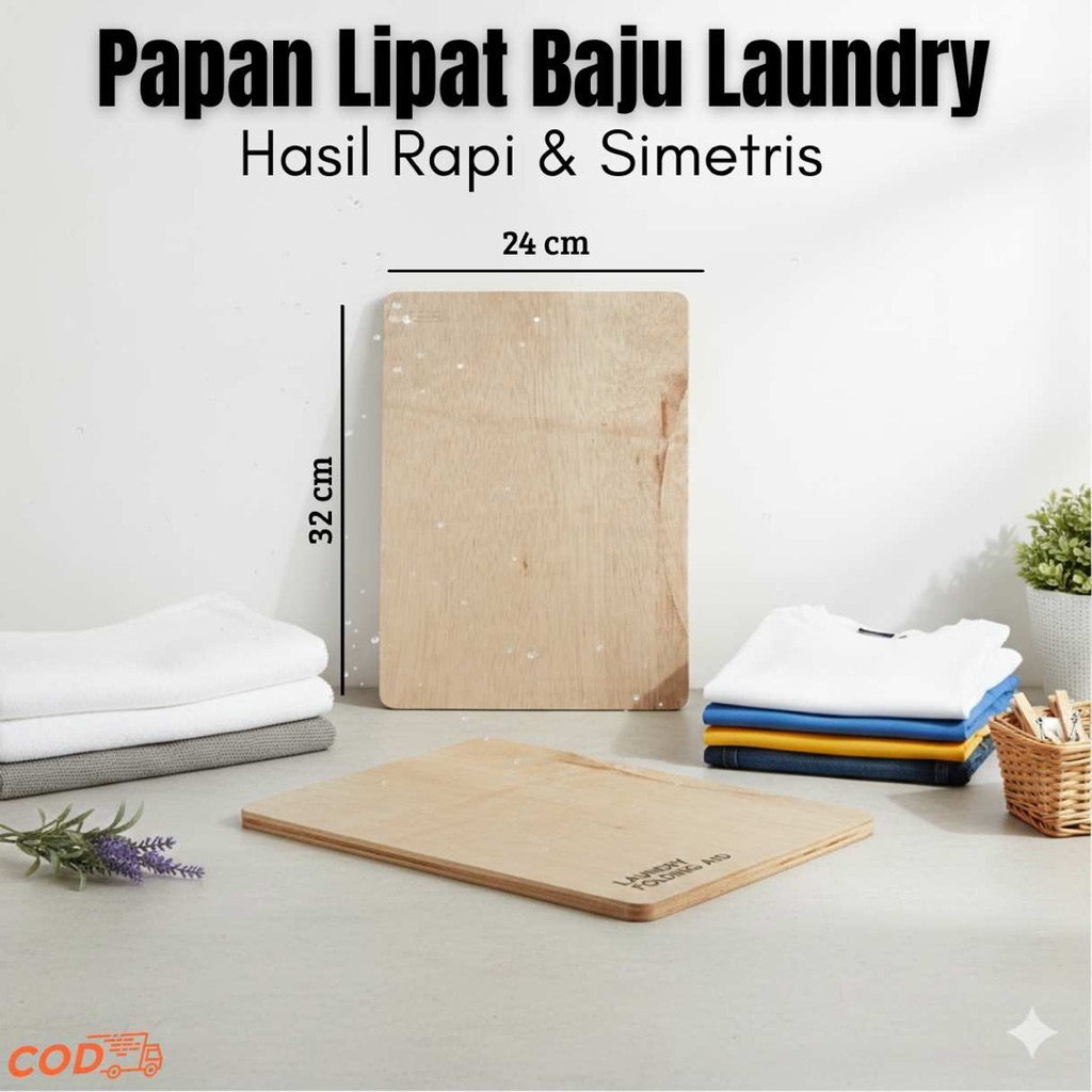 Jual Papan Lipat Pakaian Serbaguna / Alat Melipat Baju Cepat dan Rapi ...