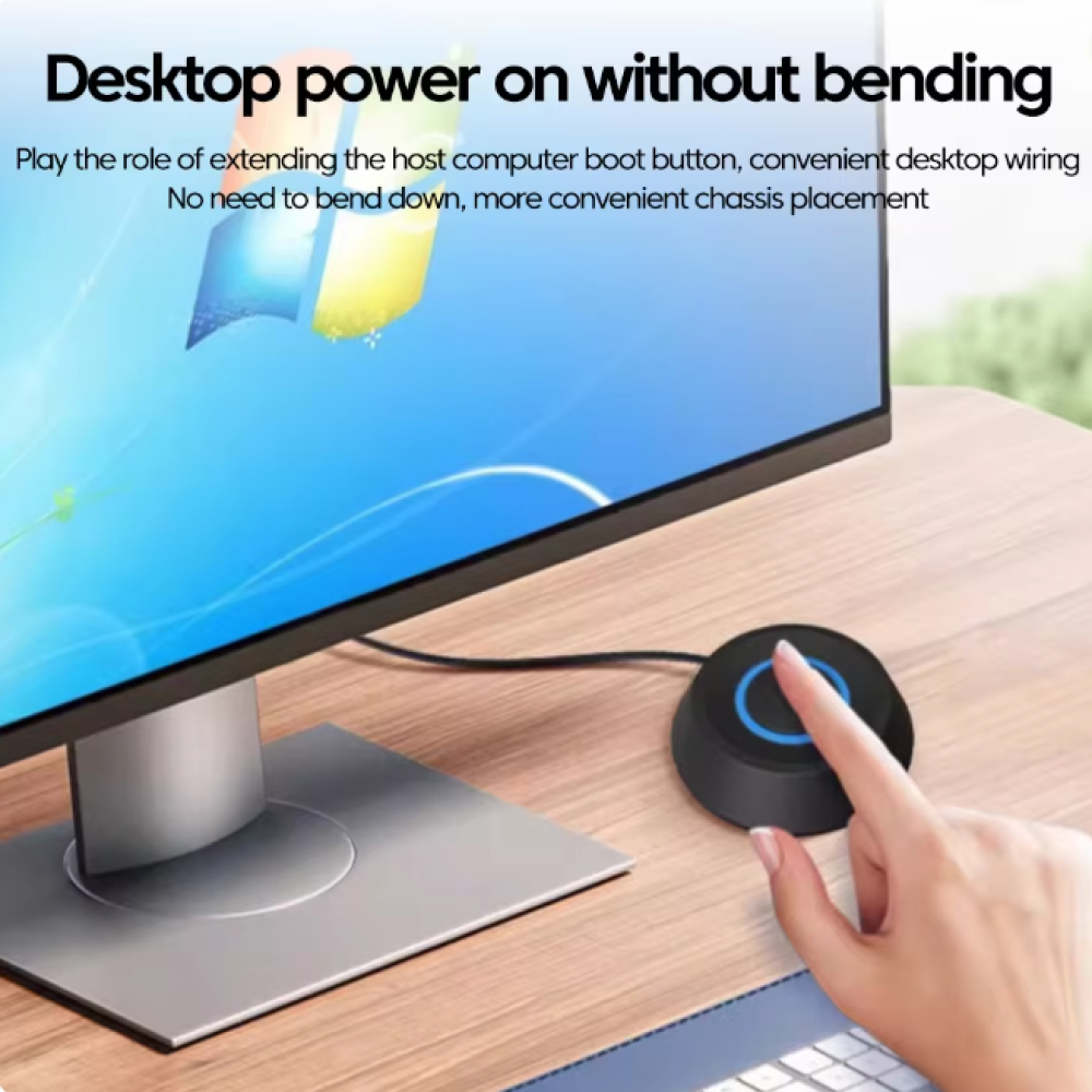 Jual Gexo Tombol Power On Off Eksternal PC Desktop Front Panel 2M ...