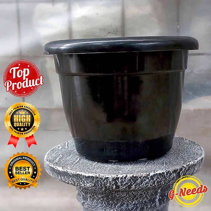 Jual Pot Plastik Hitam Simba TERATAI 30 Bahan Berkualitas Tebal ...