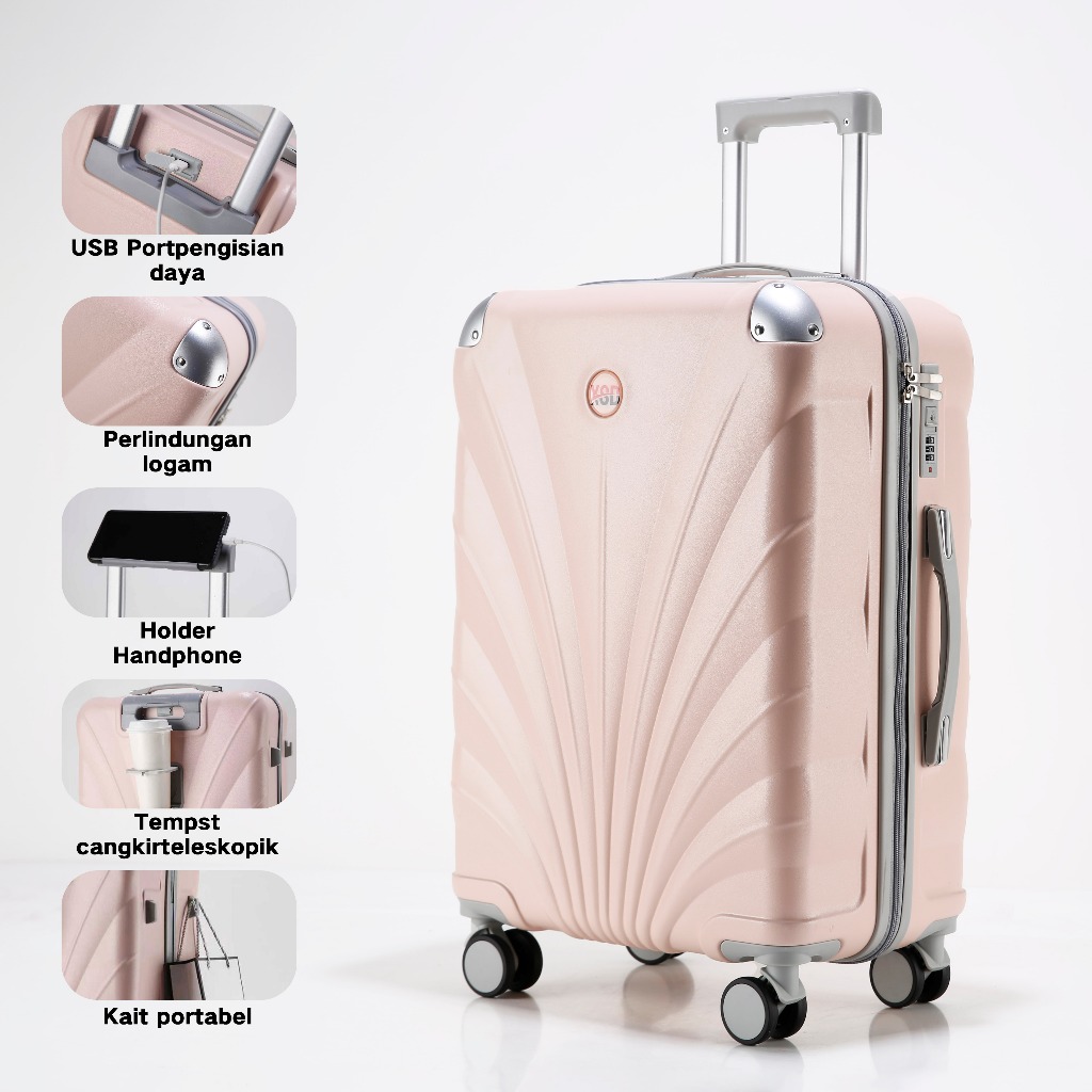 Jual Metoo Koper 8888 Koper Travel Bagasi & Kabin Desain Mewah Ringan ...