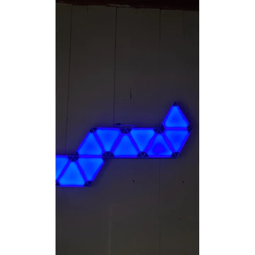 Lampu Hias Dinding RGB Hexagon Smart LED Bluetooth Lampu Dekorasi Kamar Aesthetic Gaming Setup