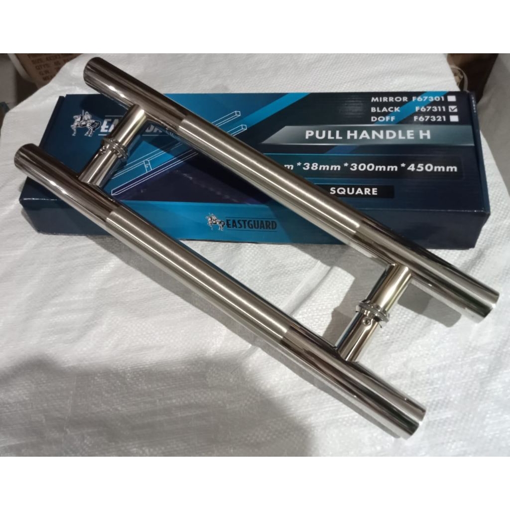 Jual LAGI MURAH!! PULL HANDLE H PIPA BLACK - TARIKAN PINTU PIPA H HITAM ...