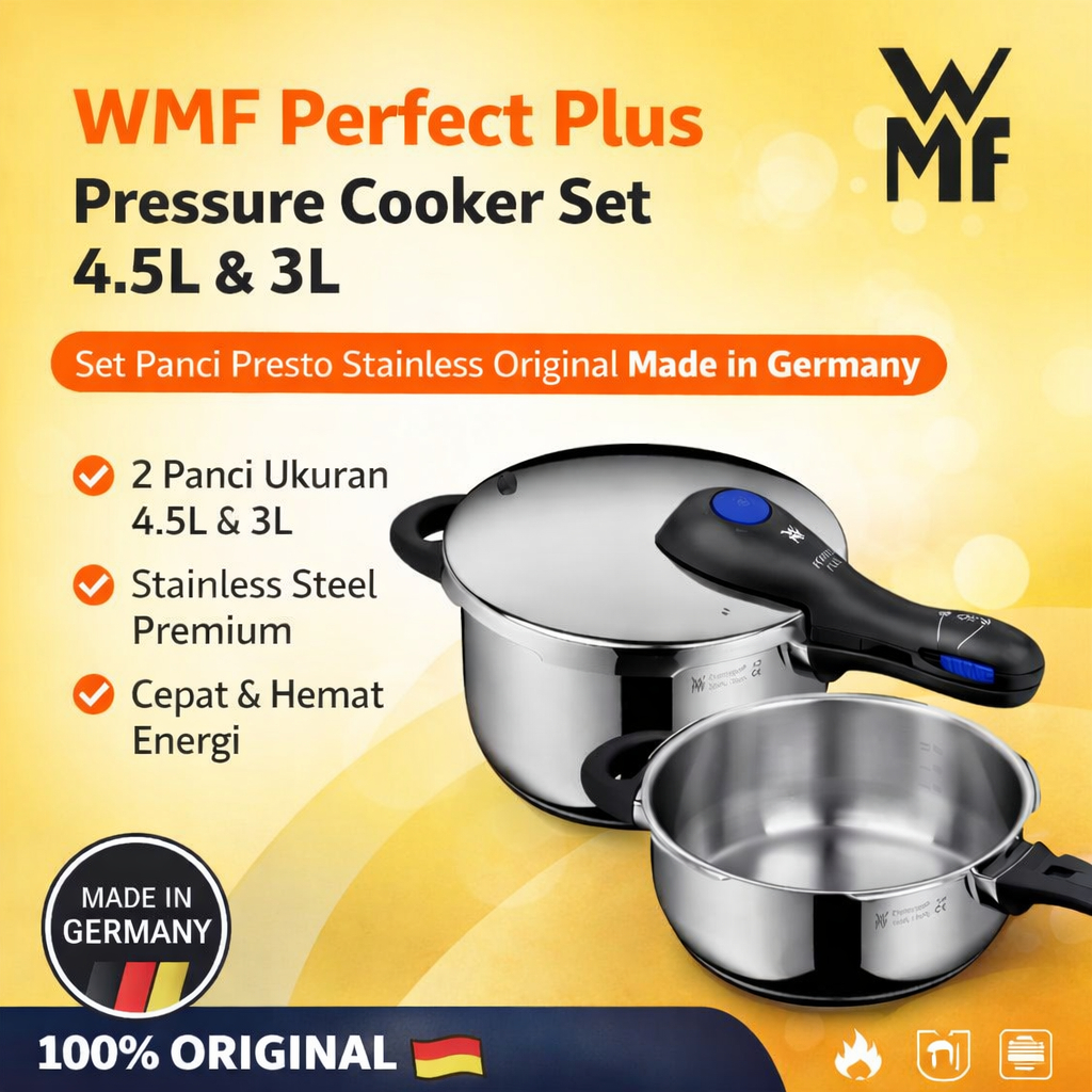 Jual [DEFECT MURAH] Panci Presto WMF Perfect Plus Set 4.5 L & 3 L ...