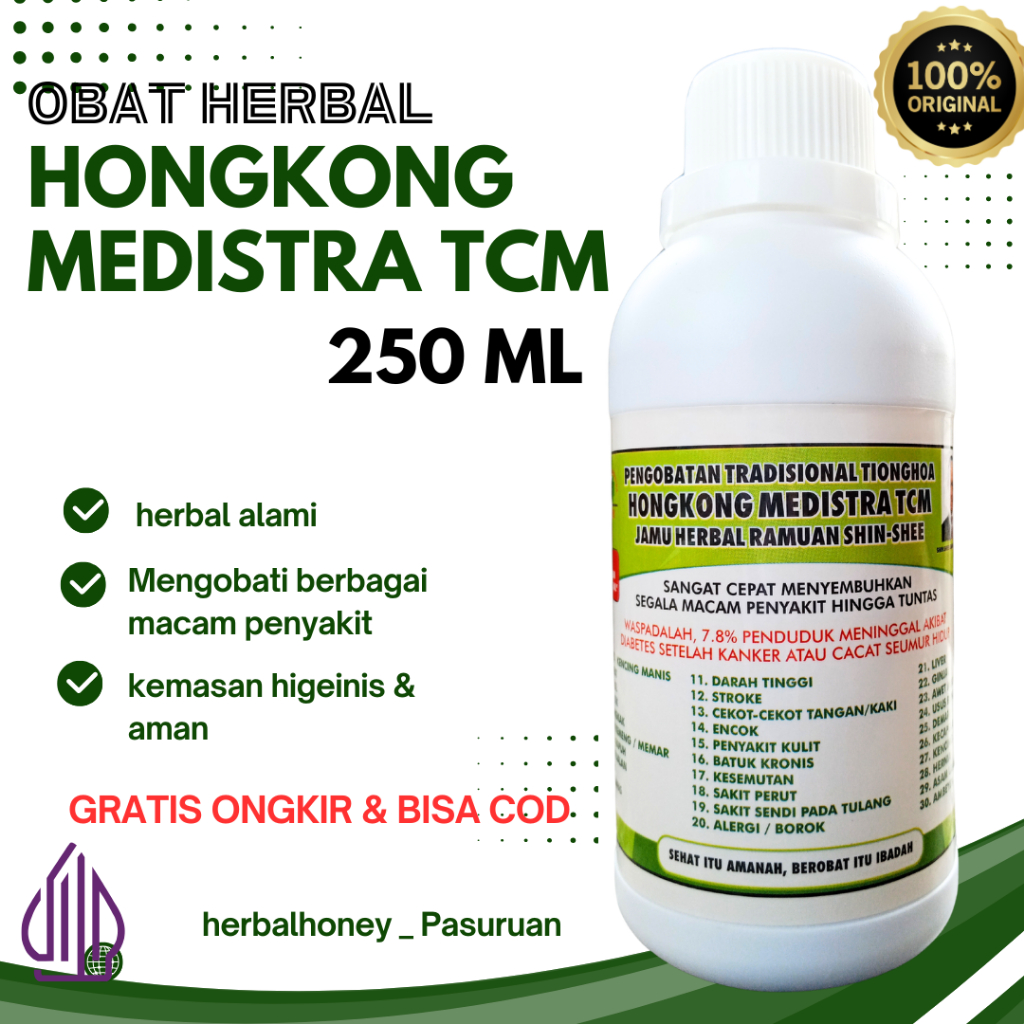 OBAT TRADIONAL TIONGHOA HONGKONG MEDITRAN TCM 250 ML