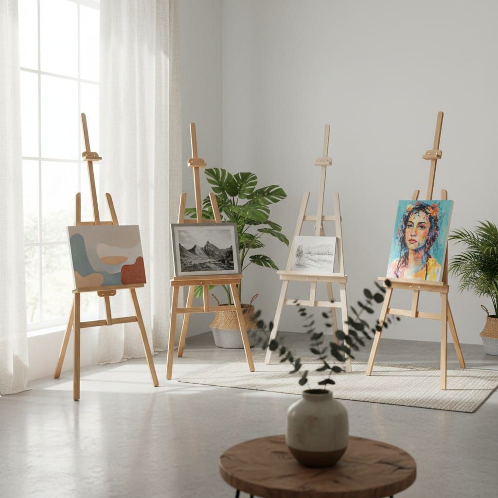 Jual STANDING WOOD FRAME | EASEL | STANDING FRAME KAYU | PREMIUM ...