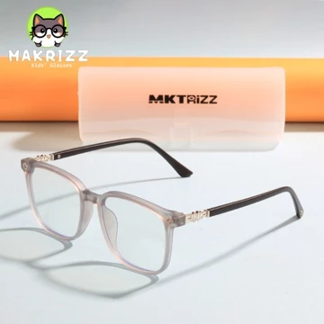 MAKRIZZ Kacamata Retro Photochromic Anti Radiasi Blueray 3in1 Oversize Wanita Pria Minus Hitam