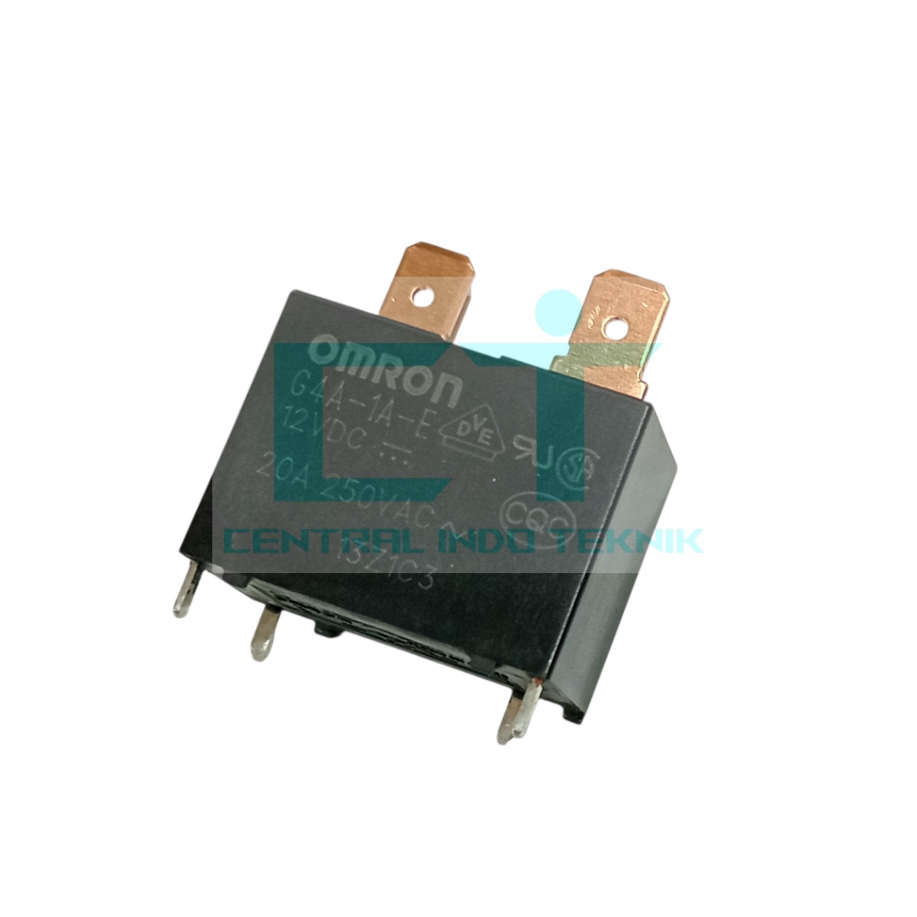 Jual RELAY MODUL AC MERK OMRON G4A-1A-E 12VDC 4 KAKI PIN 2 KAKI SOCKET ...