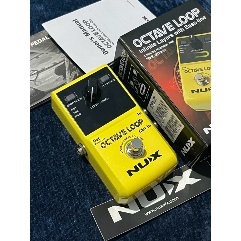 Jual Nux Octave Loop Bekas Seperti Baru Pedal Efek Gitar | Shopee Indonesia