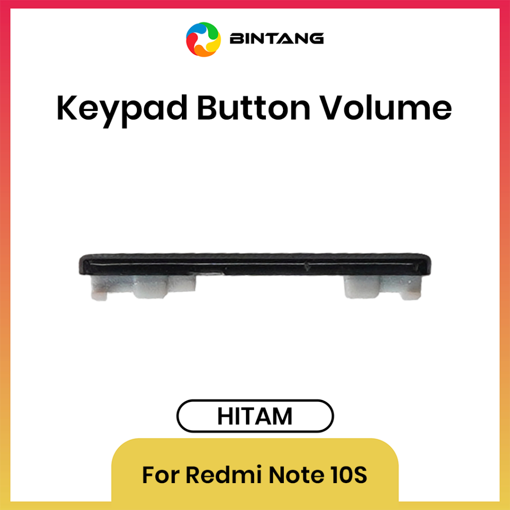 Jual BINTANG KEYPAD BUTTON / TOMBOL VOLUME HITAM REDMI NOTE 10S ...