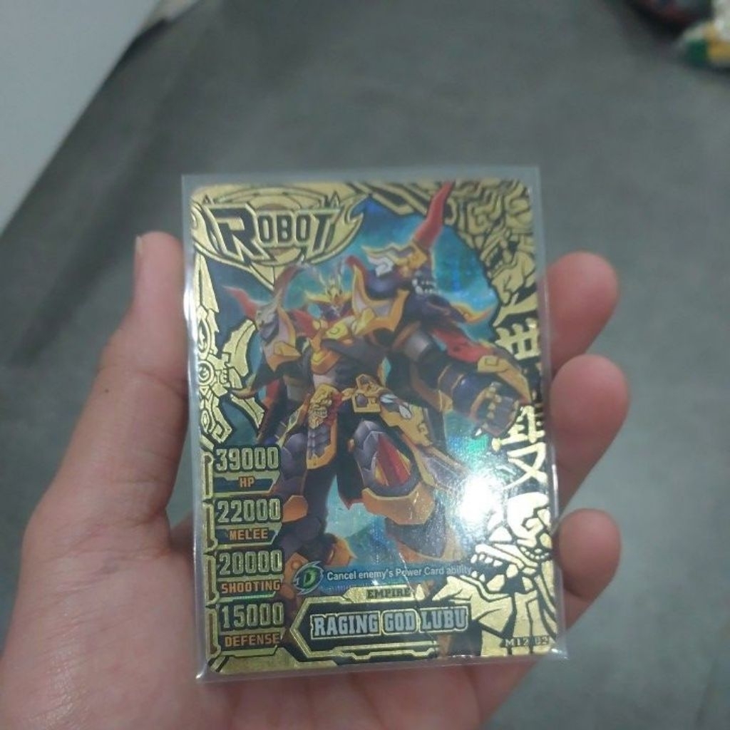 Jual hero of robots card raging god lubu dan warrior god legend ...