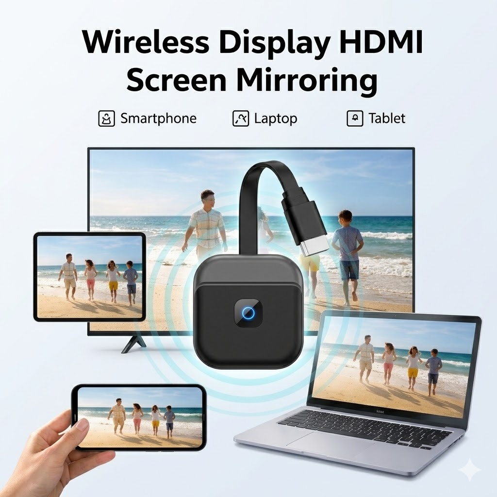 Jual Wireless Display Mirascreen HDMI Wifi Display Screen Mirroring ...