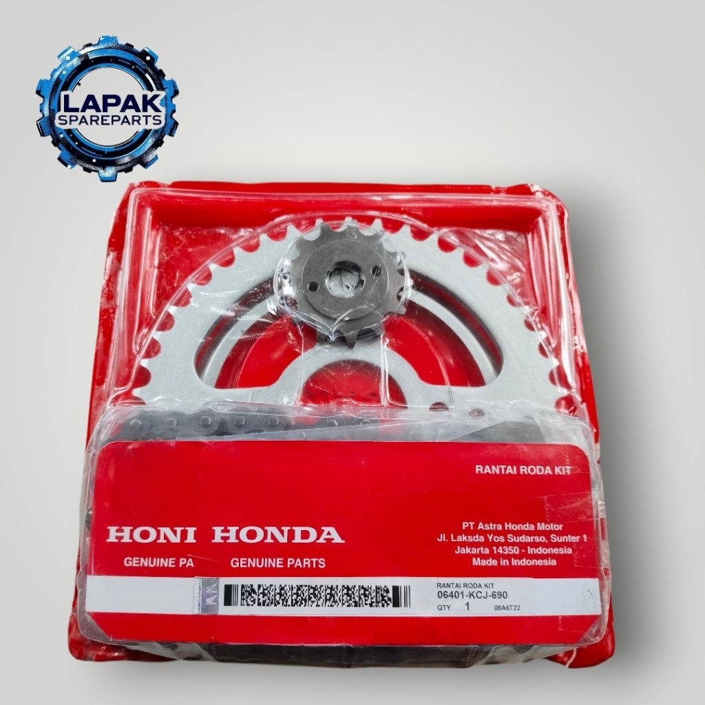 Jual Gear Set Tiger Gir Paket + Rantai Roda Kit Tiger Lama Tiger Revo ...