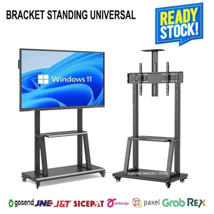 Jual Bracket TV stand/Bracket Stand TV/Bracket Standing TV LED Dorong ...