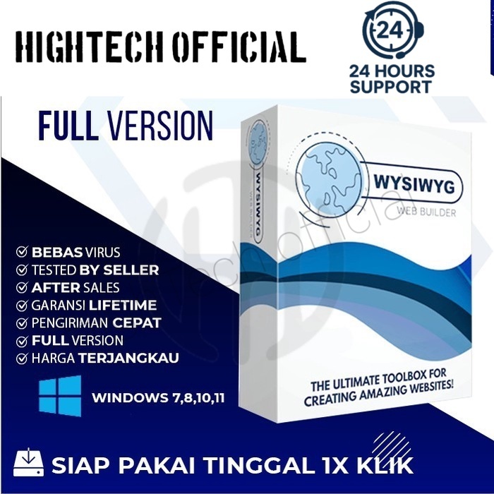 Aplikasi  Pembuat Website WYSIWYG Web Builder 20 [WIN] Full Version