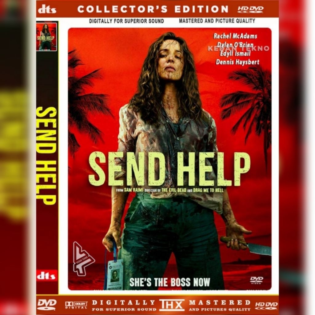 Jual kaset film SEND HELP (2026) - Terbaru - HD | Shopee Indonesia