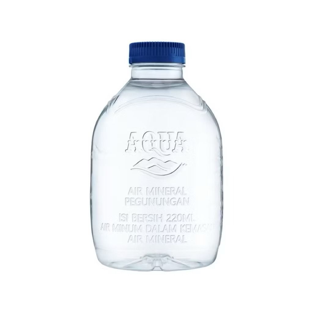 Jual Aqua Cube 220 ml 1 Dus Isi 24 Botol Mini Air Mineral Minuman ...