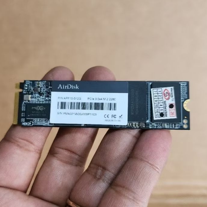 Jual SSD AirDisk 512GB NVMe PCIe 3.0x4 2280 | Shopee Indonesia