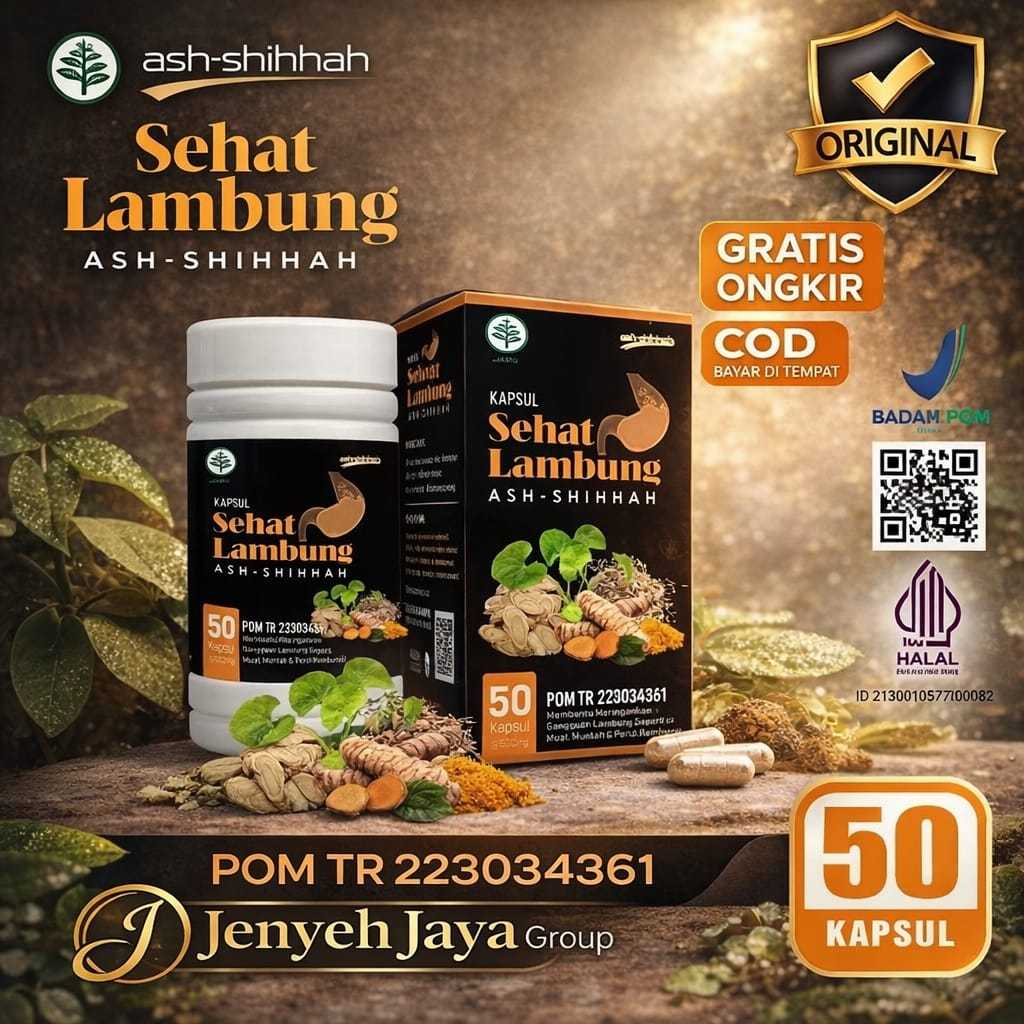 Kapsul Sehat Lambung isi 50 kapsul