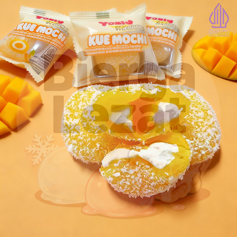 Jual Mochi MIX 30Pcs/Box 17g - Kue Mochi Halal BPOM, Double Filling 2X ...