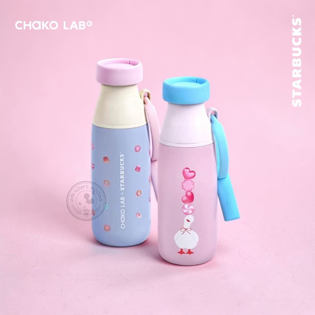 Jual Starbucks Chako Lab Tumbler Water Bottle Duckie Blue Purple