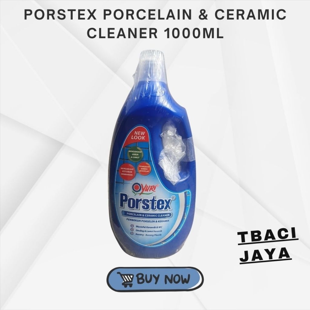 Jual PORSTEX PORCELAIN & CERAMIC CLEANER PEMBERSIH KERAK KAMAR MANDI ...