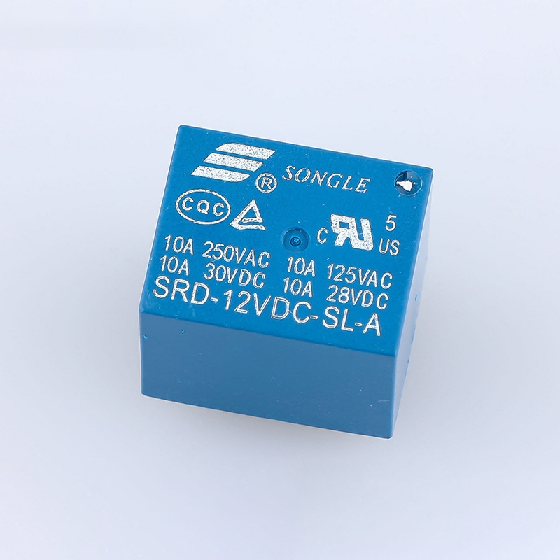 Jual Relay 5V 10A Songle SRD-5VDC-SL-A 4 Pin Switch DC 5V 10A 250VAC ...