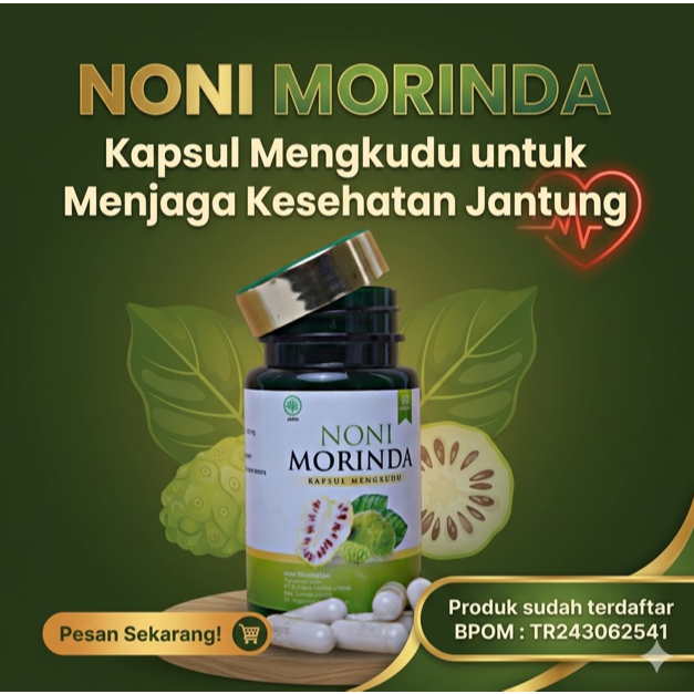 NONI MORINDA - Obat Herbal Untuk Meredakan Darah Tinggi / Tekanan Darah Tinggi Turun Dengan Cepat & Alami - BISA COD