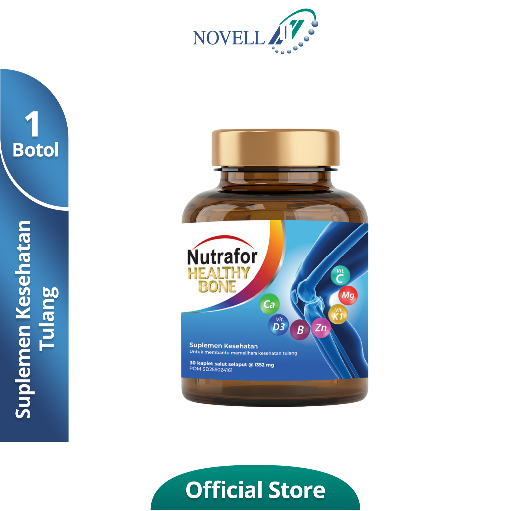 Jual Nutrafor Healthy Bone – Suplemen untuk membantu memelihara ...