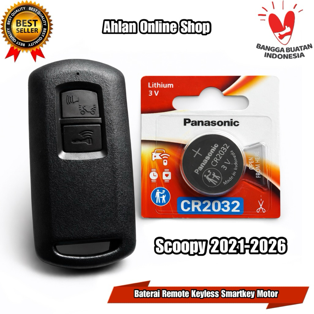 Jual Baterai Batre Remote Smartkey Keyless Honda Pcx Adv Forza Vario ...