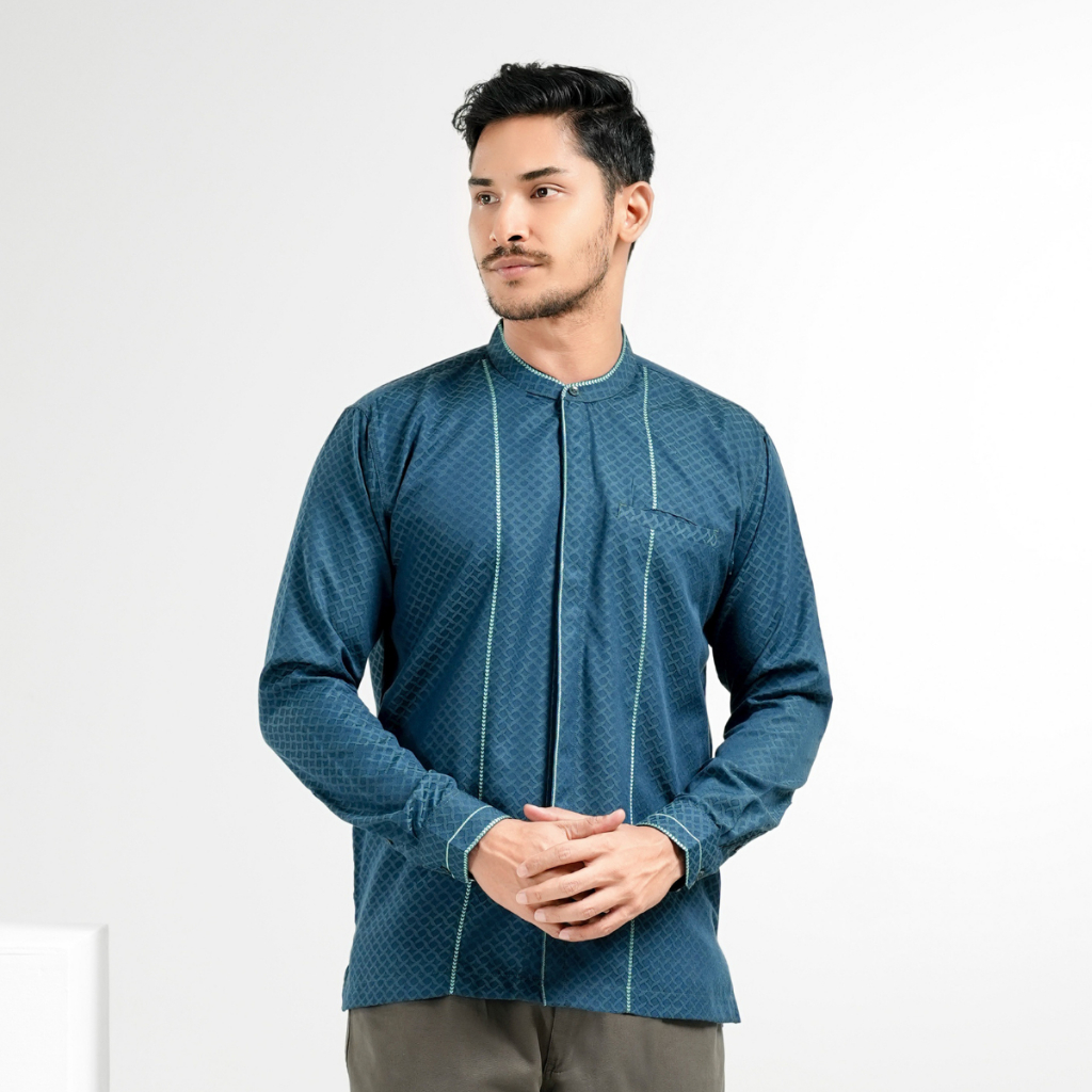 Muslimadani Koko FAIZ Baju Muslim Pria Dewasa Lengan Panjang dan Pendek