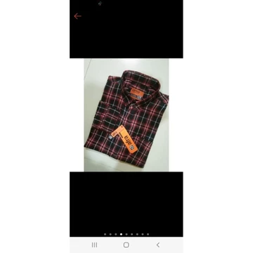 Kemeja Flanel Pria Lengan Panjang Kotak Premium