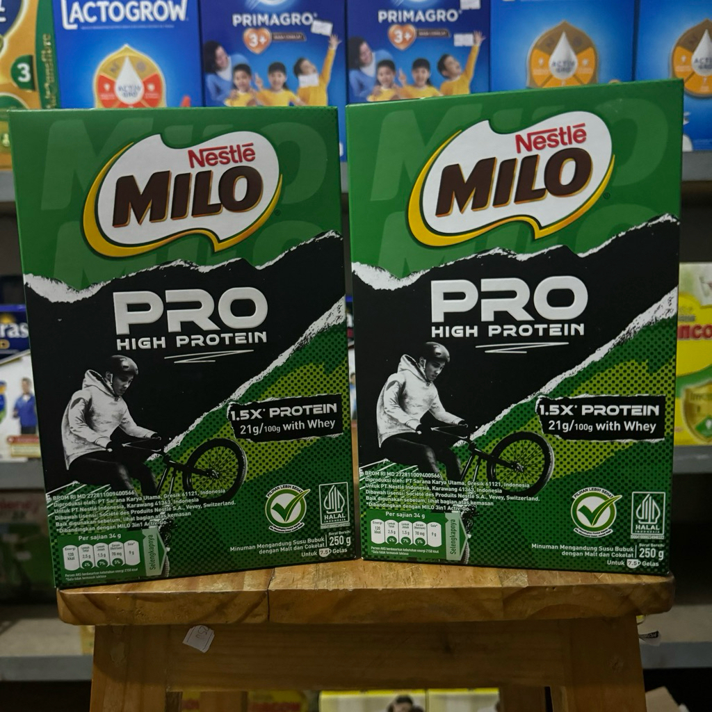 Jual Nestle Milo Pro High Protein 250gr TERMURAH | Shopee Indonesia