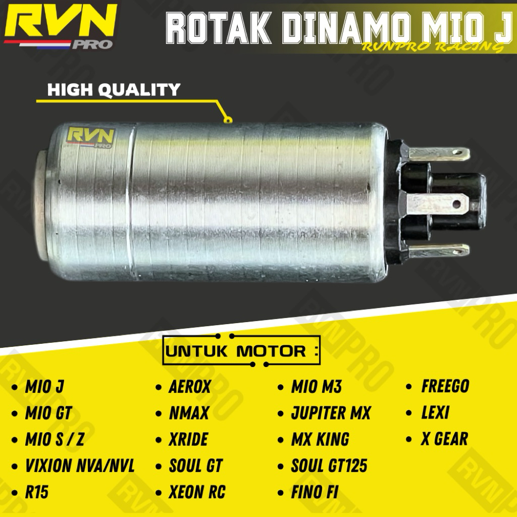 Jual ROTAK ROTAX DINAMO FUEL PUMP MIO J MIO M3 VIXION NEW R15 AEROX ...